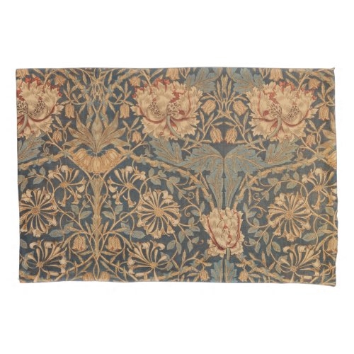 William Morris Honeysuckle Rich Wallpaper Pillow Case