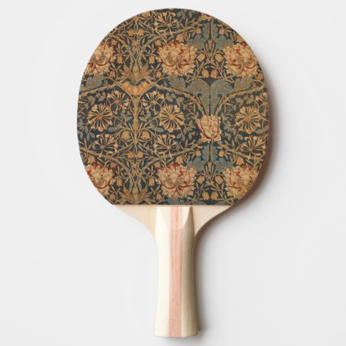 William Morris Honeysuckle Rich Wallpaper Ping Pong Paddle