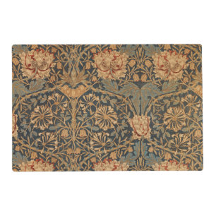 William Morris Honeysuckle Rich Wallpaper Placemat