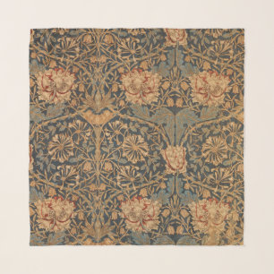 William Morris Honeysuckle Rich Wallpaper Scarf