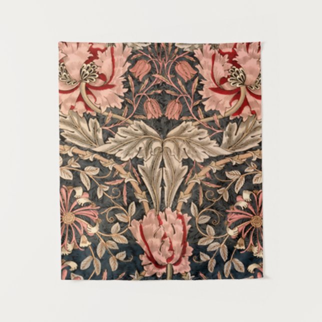 William Morris Honeysuckle Tapestry (Front)