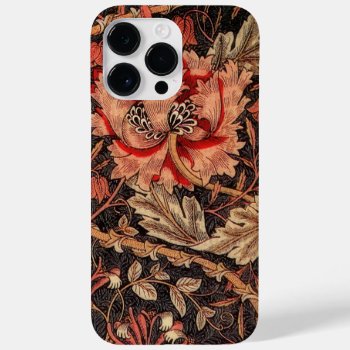 William Morris Honeysuckle Vintage Pattern Case-mate Iphone 14 Pro Max Case by encore_arts at Zazzle