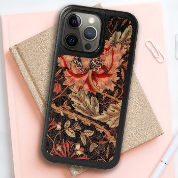 William Morris Honeysuckle Vintage Pattern Otterbox Iphone 14 Pro Max Case by encore_arts at Zazzle