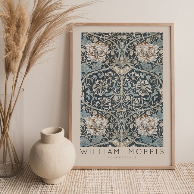 William Morris Honeysuckle Wall Art Print (Creator Uploaded)