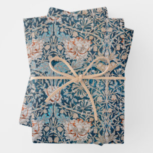 William Morris, Honeysuckle Wrapping Paper Sheets