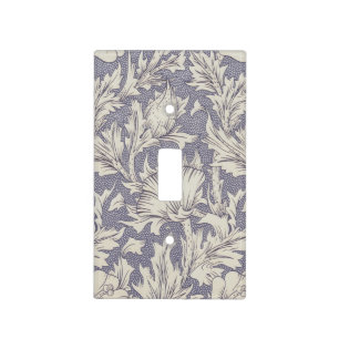 William Morris Horn Poppy Wallpaper Print: Vintage Light Switch Cover