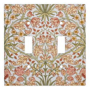 William Morris Hyacinth Floral Botanical Art Light Switch Cover
