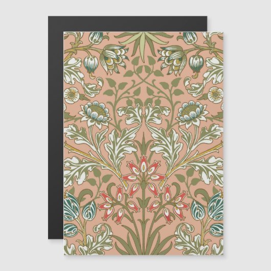 William Morris Hyacinth Flower Rose Art (Front/Back)