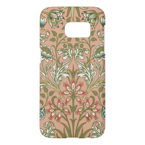 William Morris Hyacinth Flower Rose Art Samsung Galaxy S7 Case