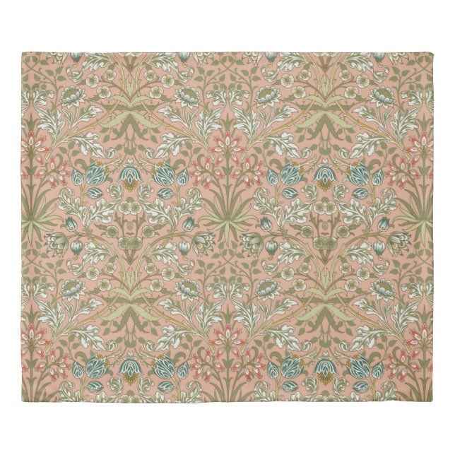William Morris Hyacinth Flower Rose Art Duvet Cover (Front)