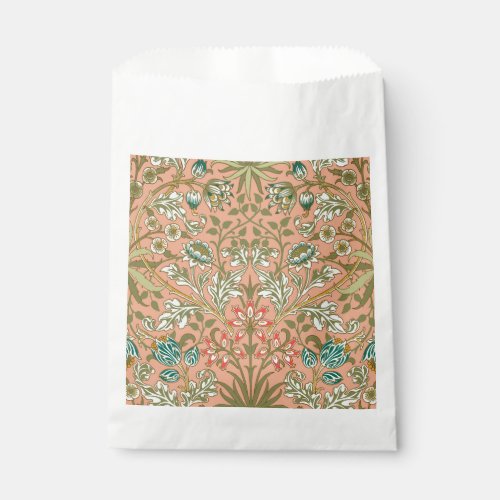 William Morris Hyacinth Flower Rose Art Favor Bag