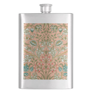 William Morris Hyacinth Flower Rose Art Flask