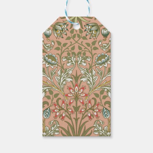 William Morris Hyacinth Flower Rose Art Gift Tags