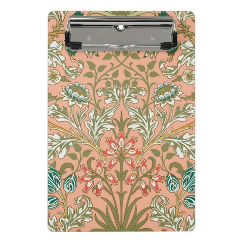 William Morris Hyacinth Flower Rose Art Mini Clipboard