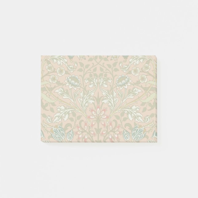 William Morris Hyacinth Flower Rose Art Post-it Notes (Front)