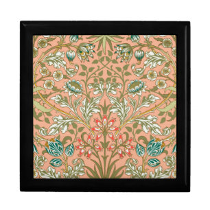 William Morris Hyacinth Pattern Dusty Rose Gift Box