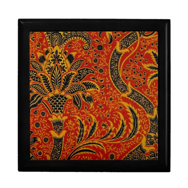 William Morris India Red Floral Gift Box (Front)