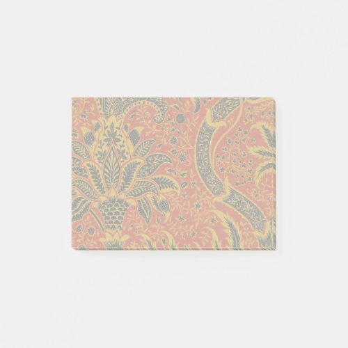 William Morris India Red Floral Post_it Notes