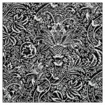William Morris Indian, Black and White Fabric