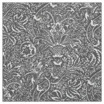 William Morris Indian, Graphite &amp; Light Gray Fabric