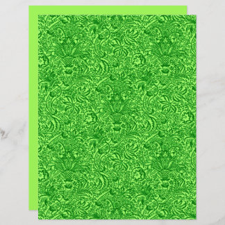 William Morris Indian, Lime and Emerald Green
