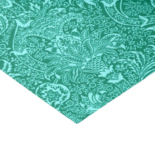 William Morris Indian Turquoise and Light Aqua Tissue Paper