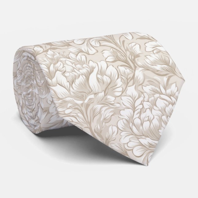 William Morris Inspire Pattern Neck Tie (Rolled)