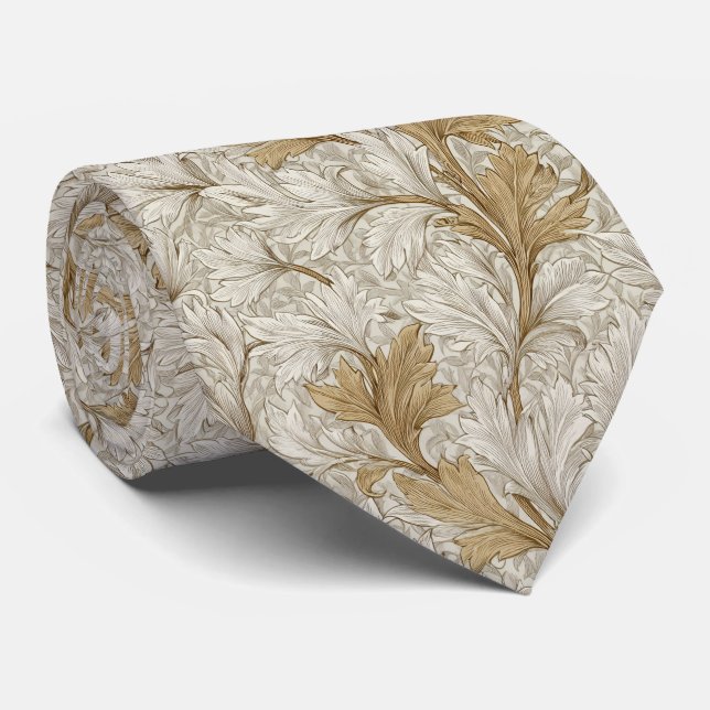 William Morris Inspire Pattern Neck Tie (Rolled)