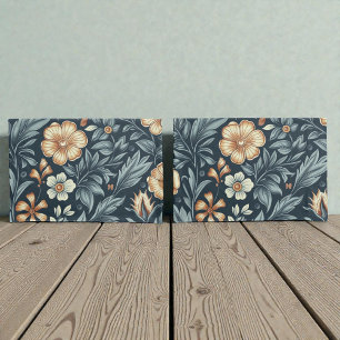 William Morris Inspired Botanical Style Pattern Pillow Case