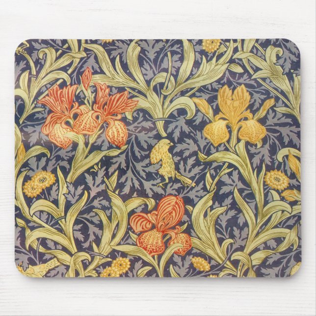 William Morris Iris - Mousepad (Front)