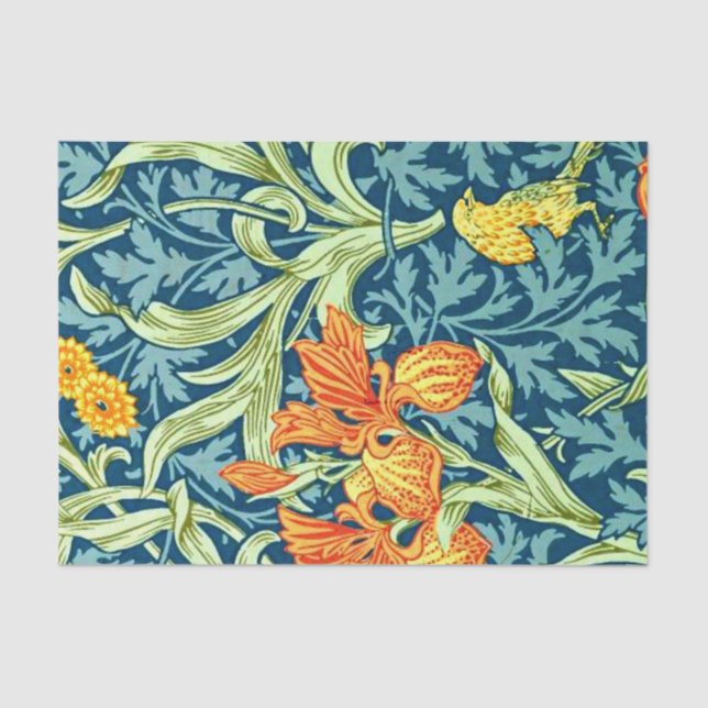 William Morris - Iris Tissue Paper (Front)