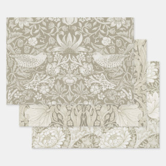 William Morris, Ivory Wrapping Paper Sheets