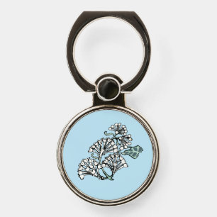 William Morris Jasmine and Leaves Pattern Phone Ring Stand