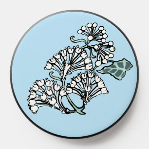 William Morris Jasmine and Leaves Pattern PopSocket