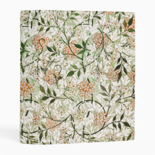 William Morris Jasmine Blossom Garden Design Mini Binder