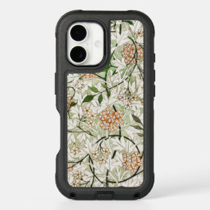 William Morris Jasmine Blossom Garden Design iPhone 16 Case