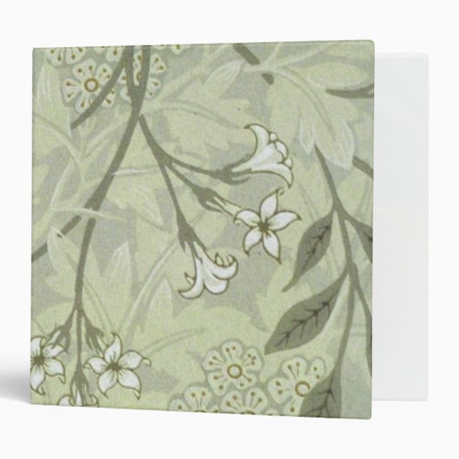 William Morris Jasmine Botanical Binder (Front/Inside)
