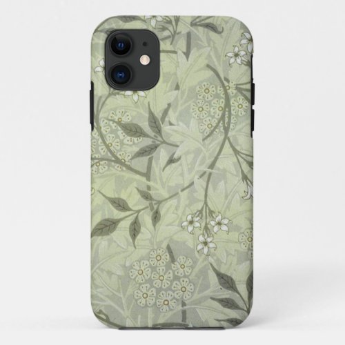 William Morris Jasmine Botanical iPhone 11 Case
