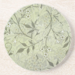 William Morris Jasmine Botanical Coaster