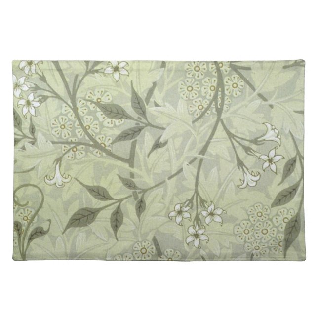 William Morris Jasmine Botanical Placemat (Front)