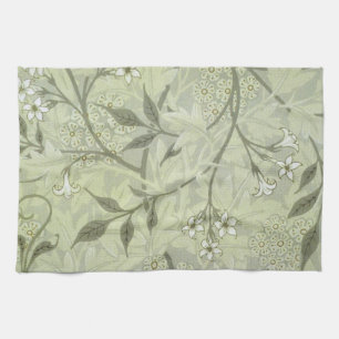 William Morris Jasmine Botanical Towel