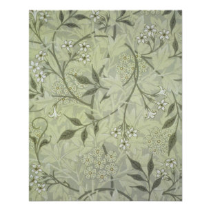 William Morris Jasmine Botanical Vintage Antique Poster