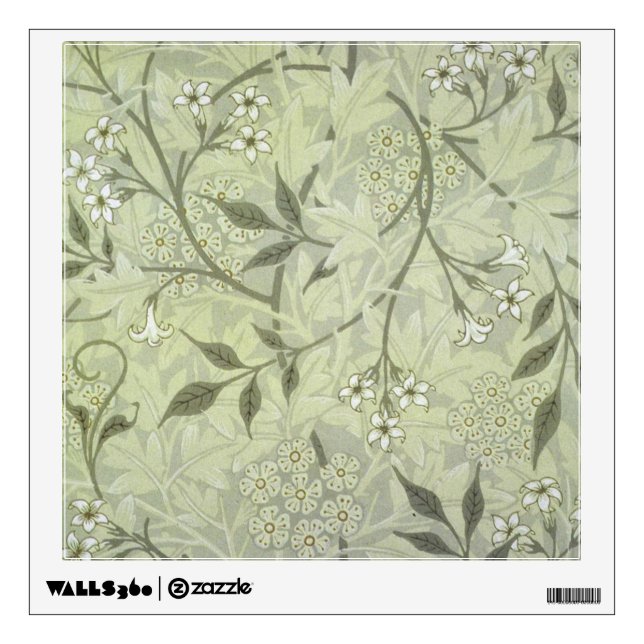 William Morris Jasmine Botanical Wall Decal (Front)