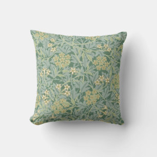 William Morris Jasmine design pillow