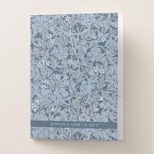 WILLIAM MORRIS "JASMINE DESIGN" POCKET FOLDER
