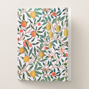 WILLIAM MORRIS "JASMINE DESIGN" POCKET FOLDER