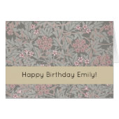 William Morris Jasmine Flower Pattern (Front Horizontal)