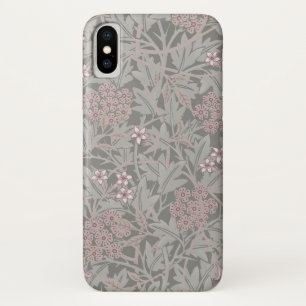 William Morris Jasmine Flower Pattern iPhone X Case