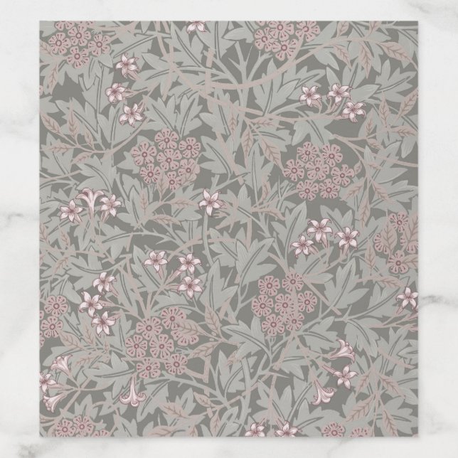 William Morris Jasmine Flower Pattern Envelope Liner (Design)