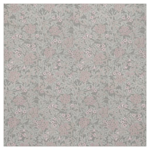 William Morris Jasmine Flower Pattern Fabric